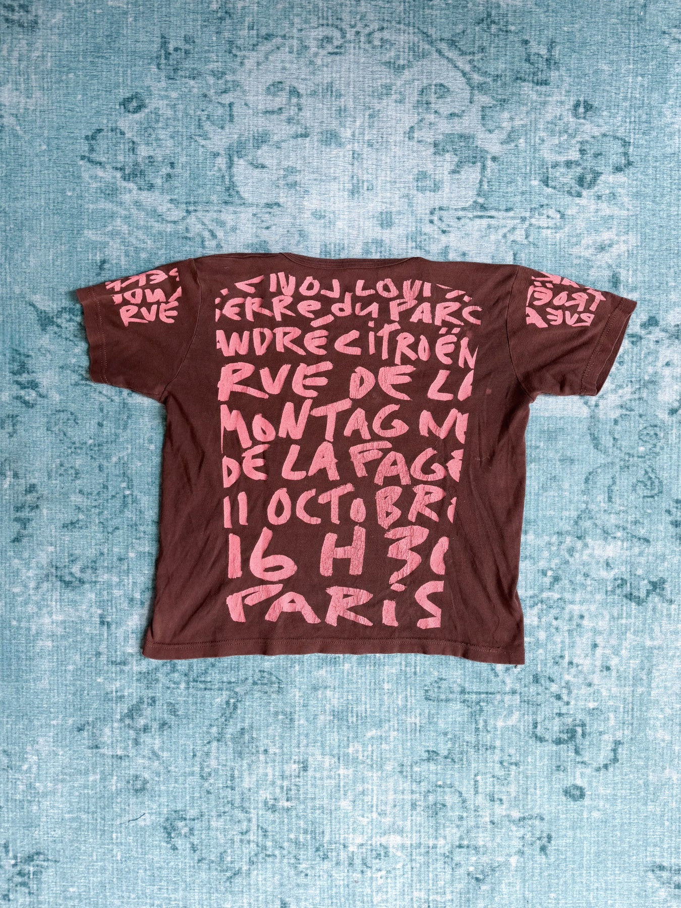 LOUIS VUITTON X STEPHEN SPROUSE ss2001 souvenir shirt