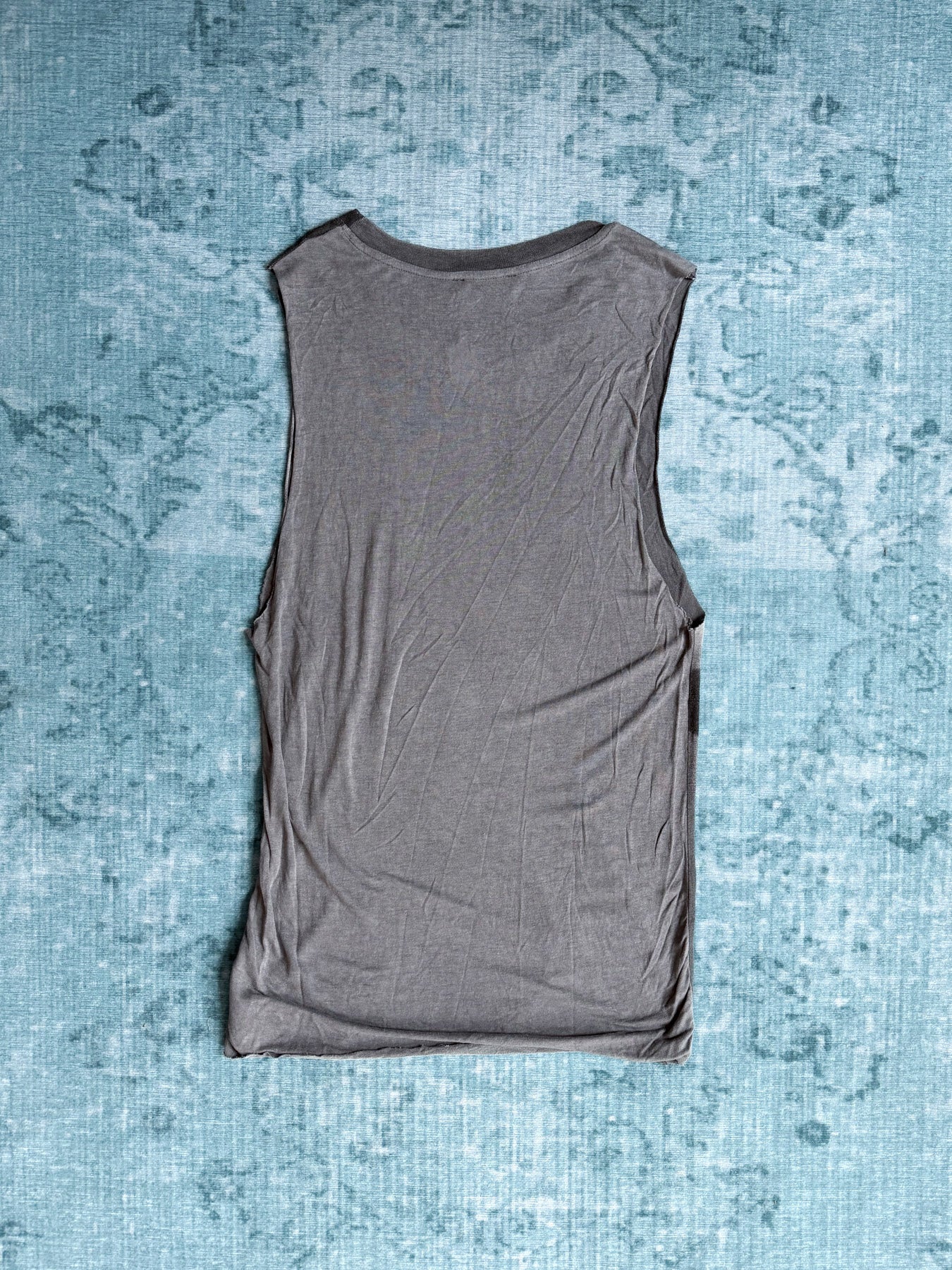 DIESEL bleached hands star print tank top