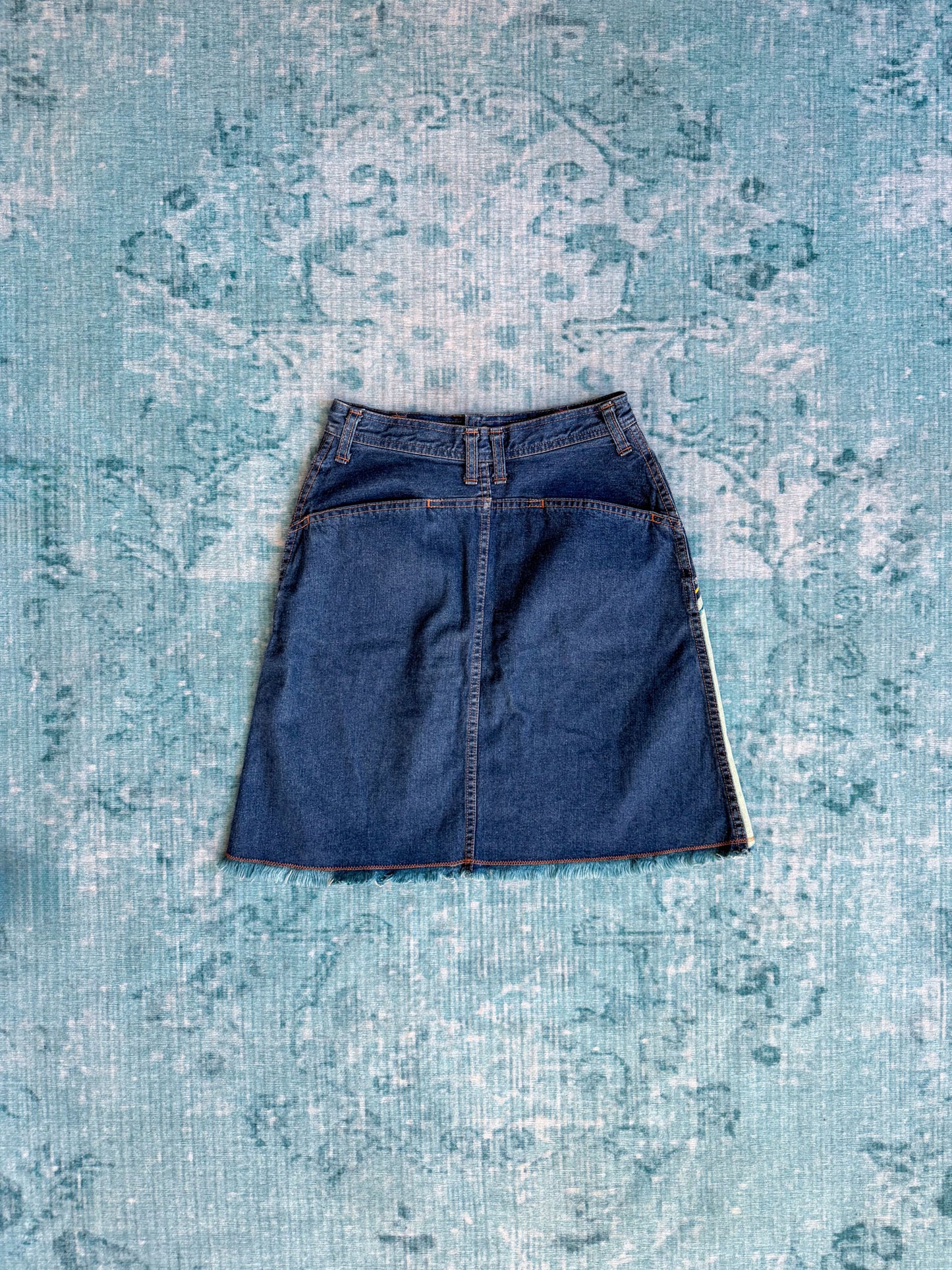 HYSTERIC GLAMOUR denim star-print skirt