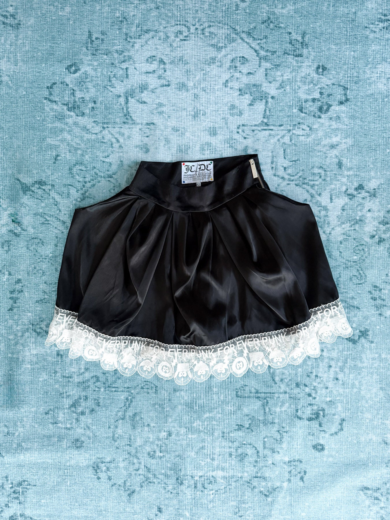 JCDC X SOUTH PARK lace satin skirt
