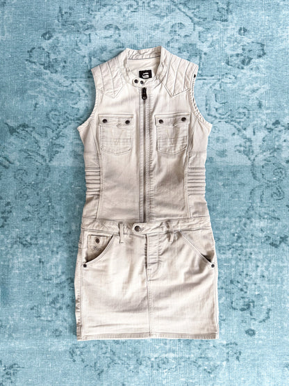 G-STAR biker dress