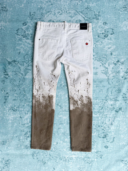 DSQUARED2 mud jeans