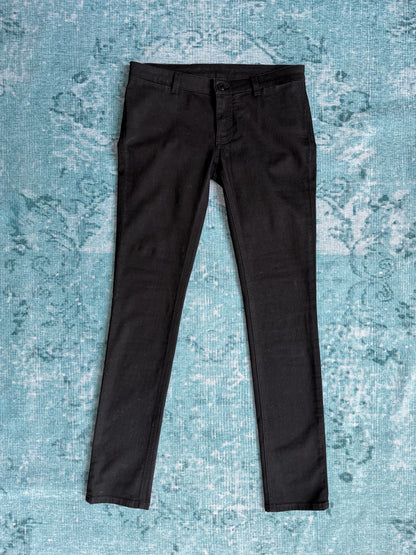 GIVENCHY red stars patch skinny jeans