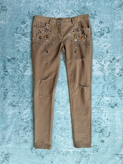 GAETANO NAVARRA embroidered pants