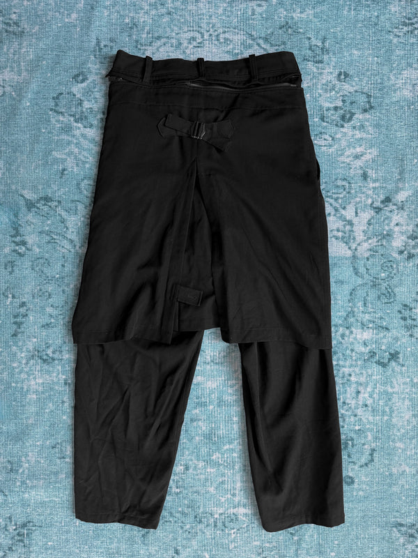 YOHJI YAMAMOTO wrap pants