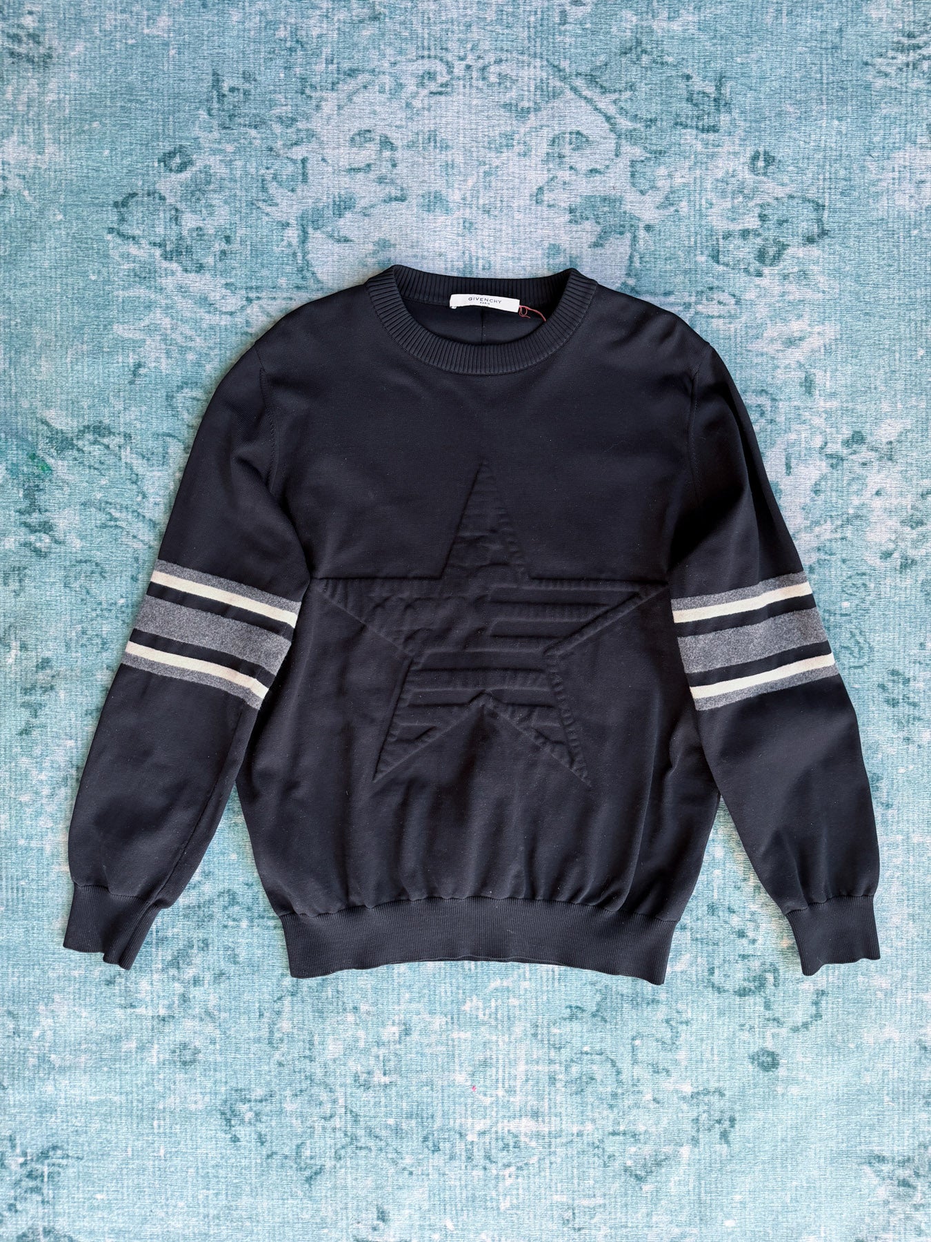 GIVENCHY embossed star sweater
