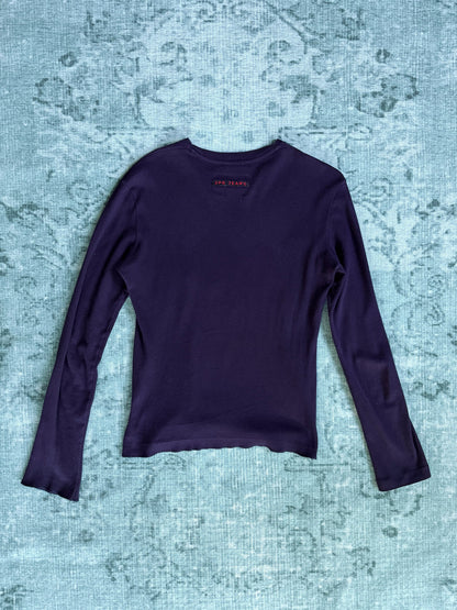 JEAN PAUL GAULTIER longsleeve graphic top