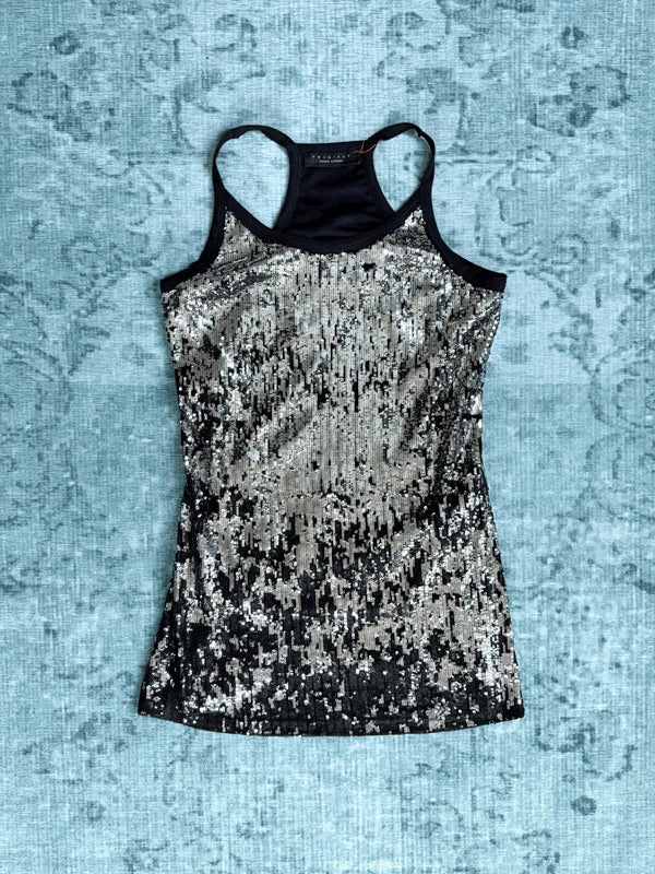 TWIN-SET sequin mini-dress