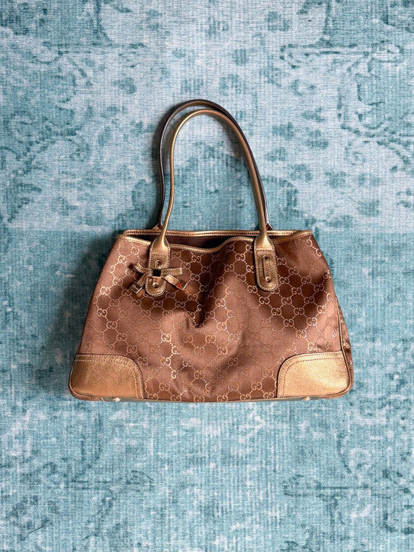 GUCCI gg canvas princy bag