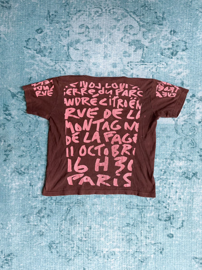 LOUIS VUITTON X STEPHEN SPROUSE ss2001 souvenir shirt