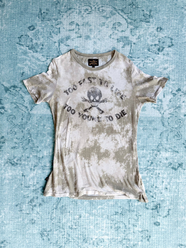 VIVIENNE WESTWOOD camo see-through shirt