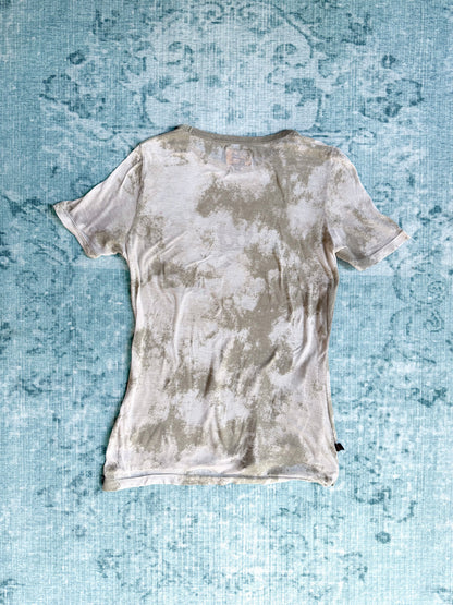 VIVIENNE WESTWOOD camo see-through shirt