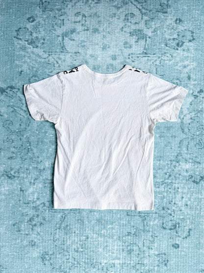 COMME DES GARÇONS illustrated jewel print shirt