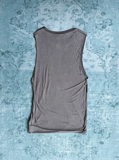 DIESEL bleached hands star print tank top