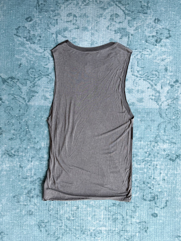 DIESEL bleached hands star print tank top