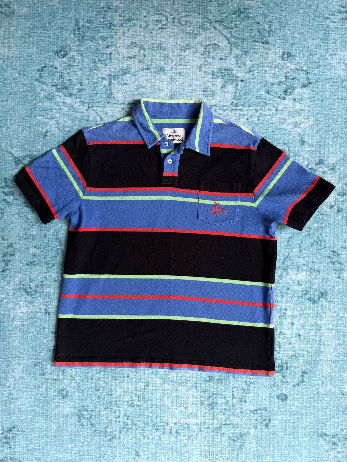 VIVIENNE WESTWOOD striped polo