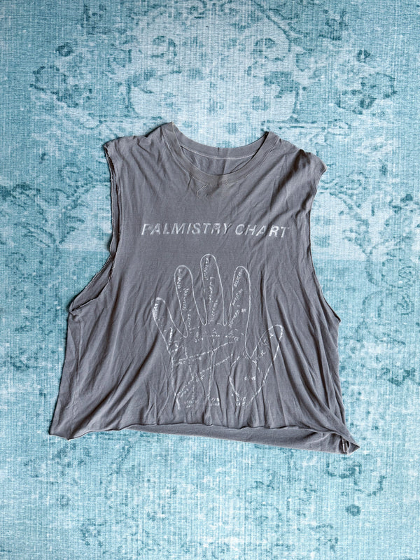 MAISON MARGIELA HOMME palmistry chart tank top