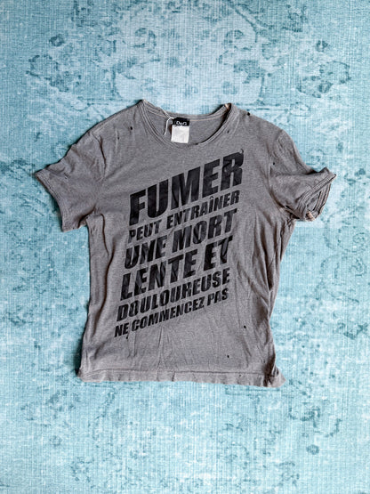 DOLCE & GABBANA "fumer tue" tee