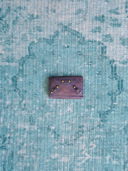 BALENCIAGA city leather key case