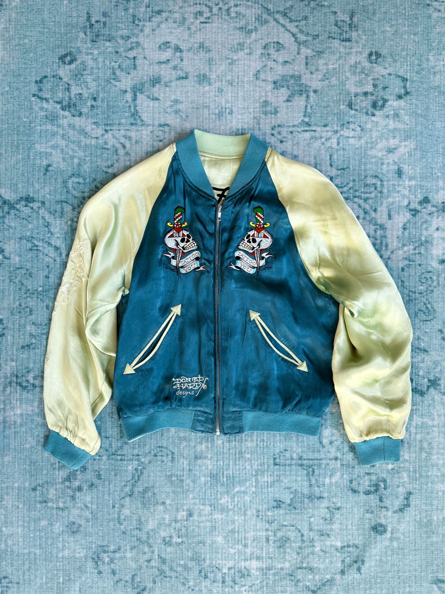 ED HARDY sukajan reversible jacket