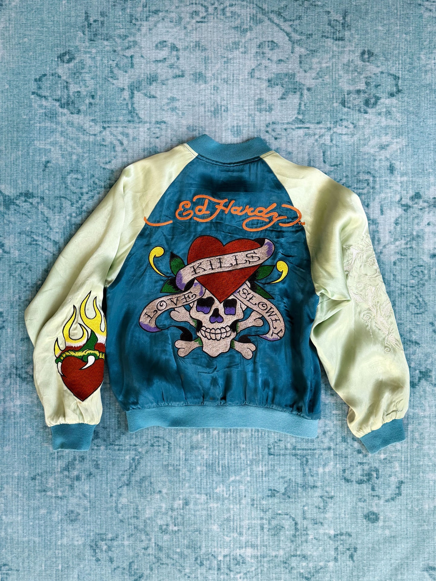 ED HARDY sukajan reversible jacket