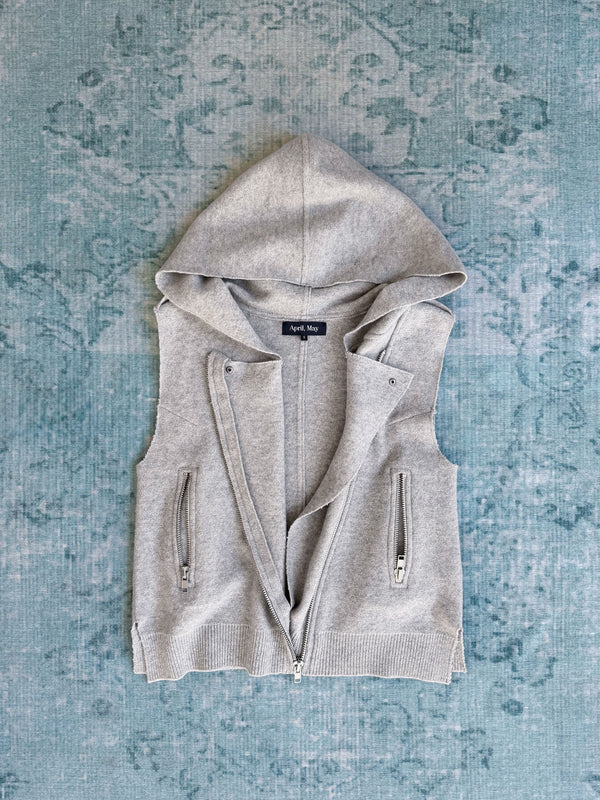 perfecto hooded wool vest
