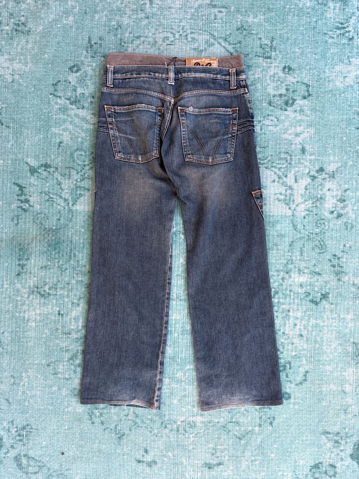 DOLCE & GABBANA double waist straight jeans