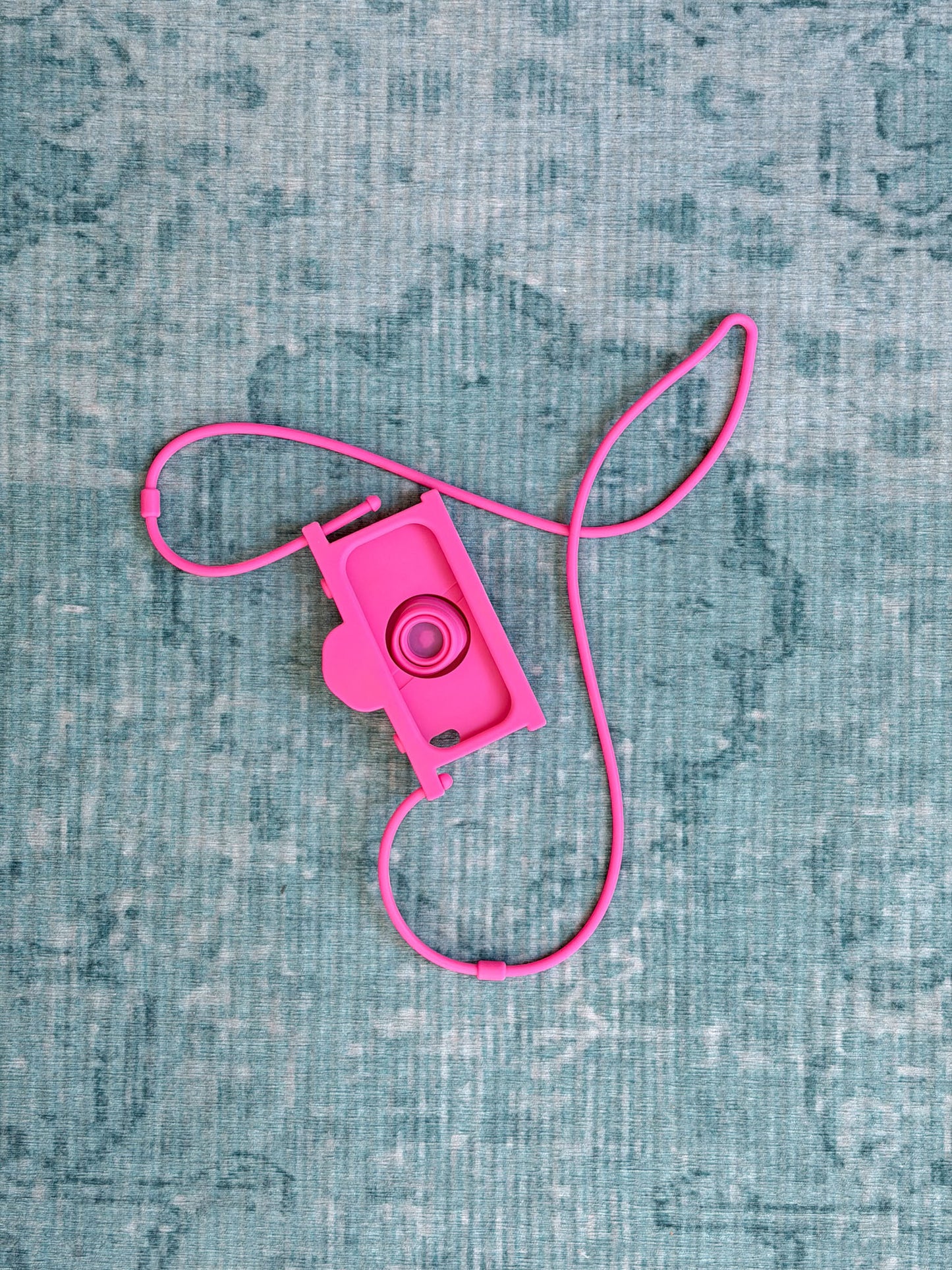MOSCHINO camera-shaped silicone iphone case