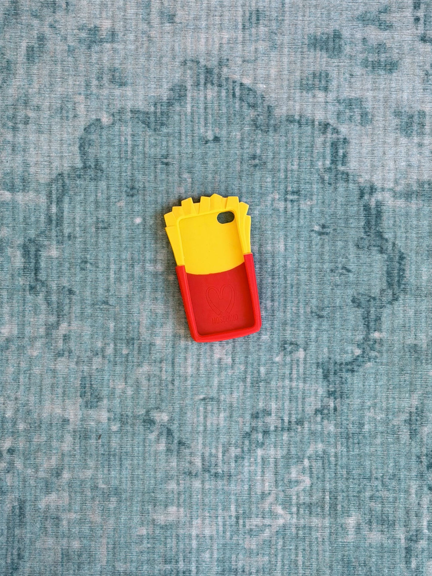 MOSCHINO french fries silicone iphone case