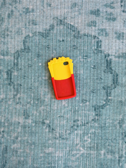 MOSCHINO french fries silicone iphone case